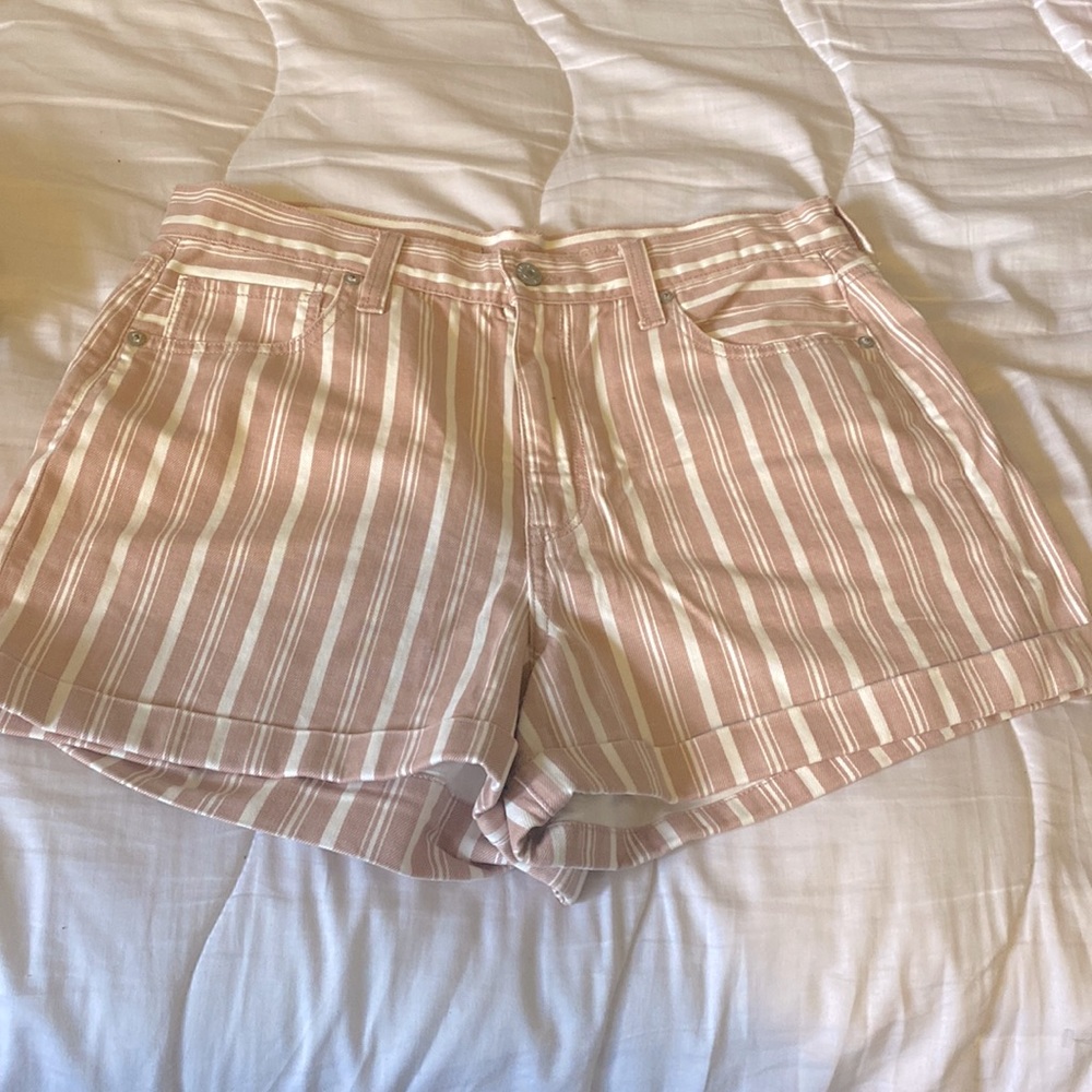American Eagle striped shorts size 12